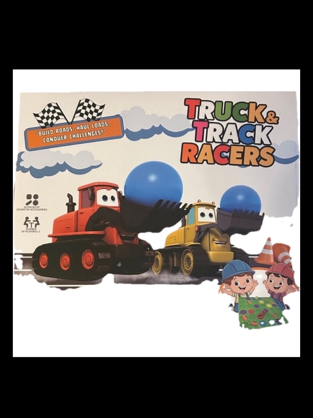 Truck & Track Racers Construction Toy Set